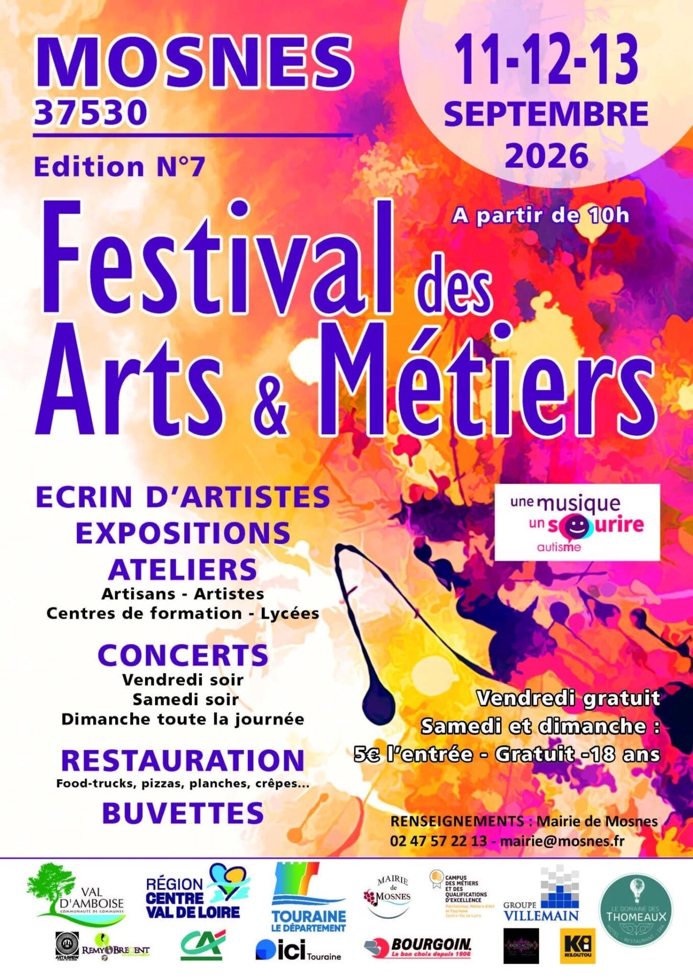 festival des arts et métiers de Mosnes